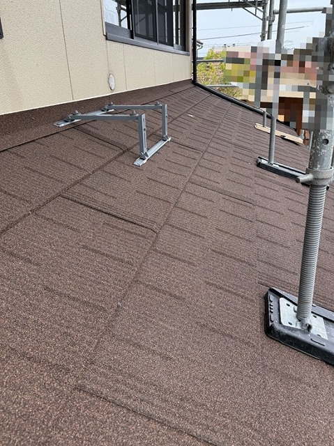 屋根カバー工事　完了　