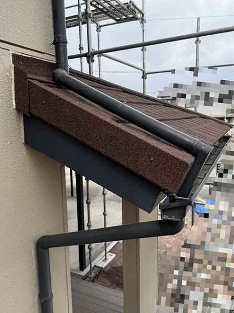 屋根カバー工事　完了　