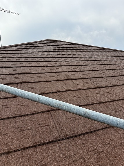 屋根カバー工事　完了　