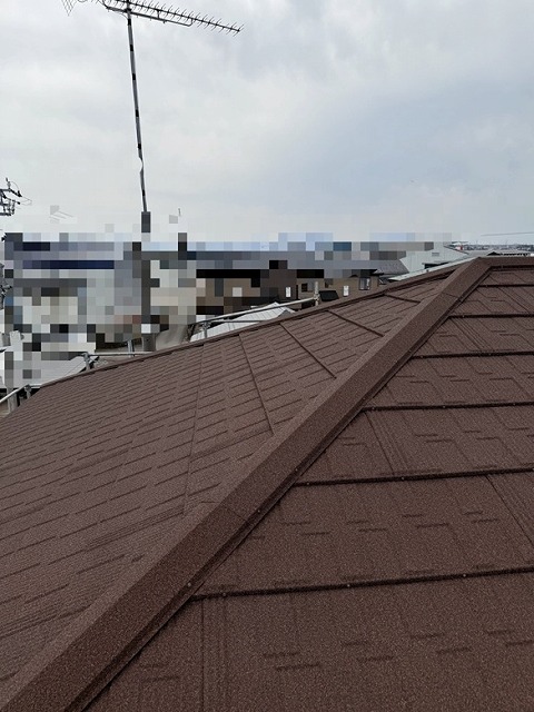 屋根カバー工事　完了