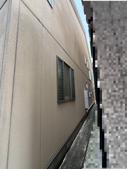 外壁カバー工事現場調査