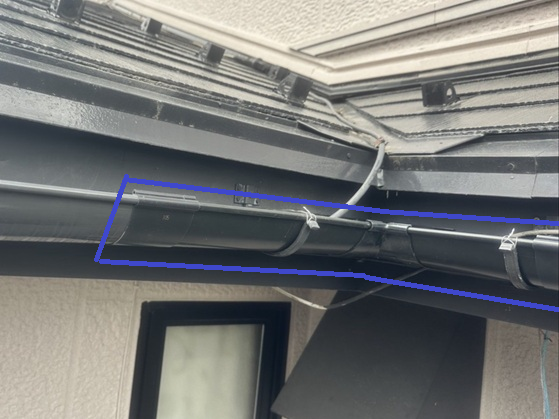 雨どい部分交換