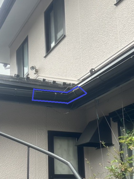 雨どい部分交換