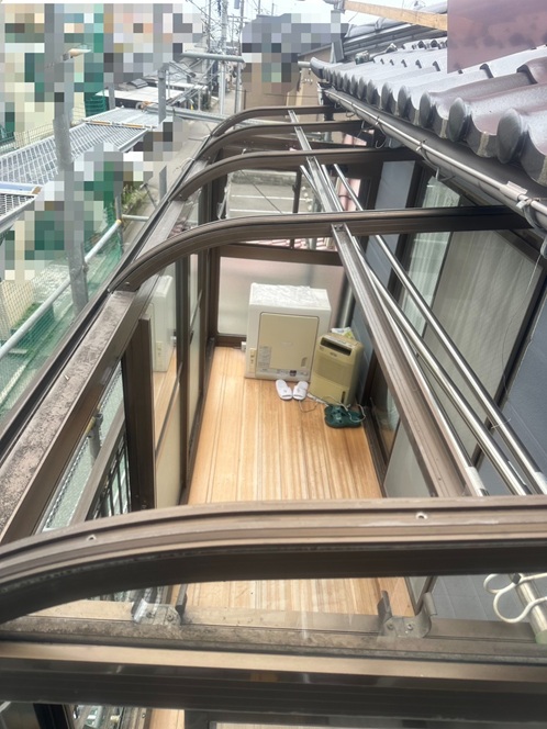 パネルを外しました