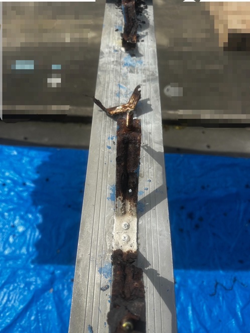 脆くなったタイトフレーム