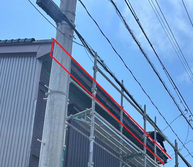 銅製軒樋　劣化　