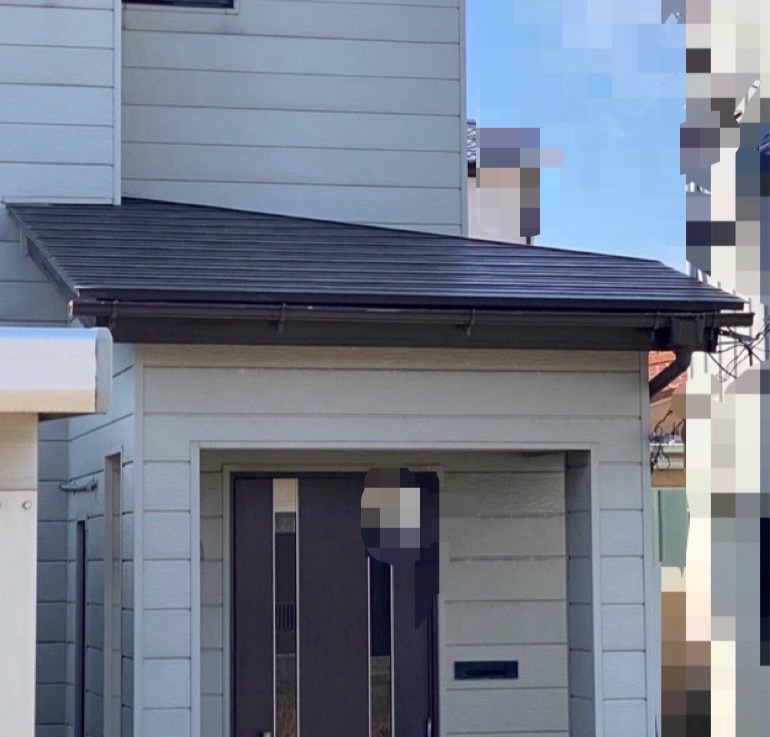 AT葺き　雪止め設置　施工前