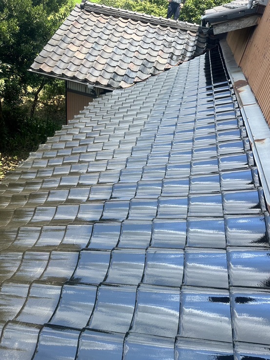 葺き替え工事完了