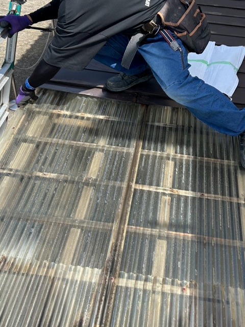 カーポート屋根　張替え　撤去