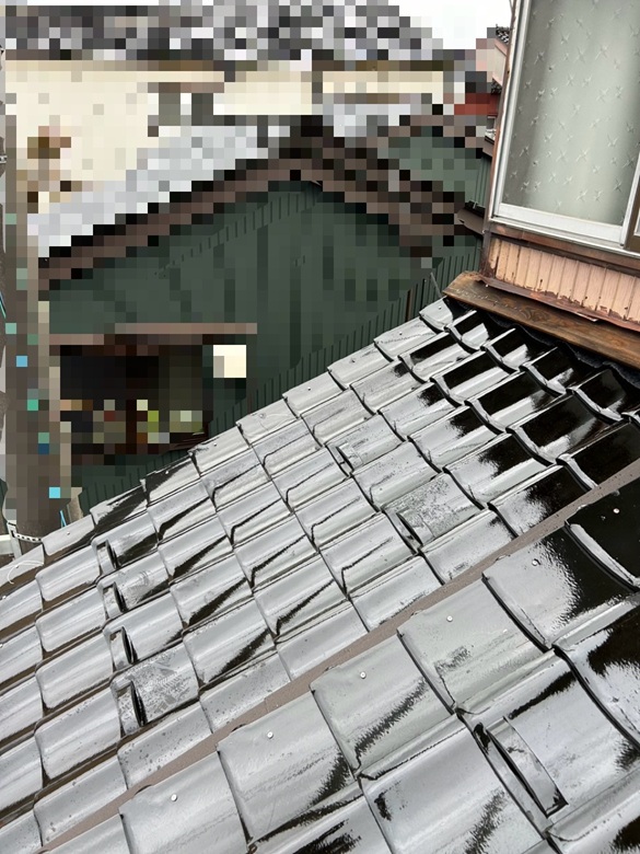 古い水切りをカット