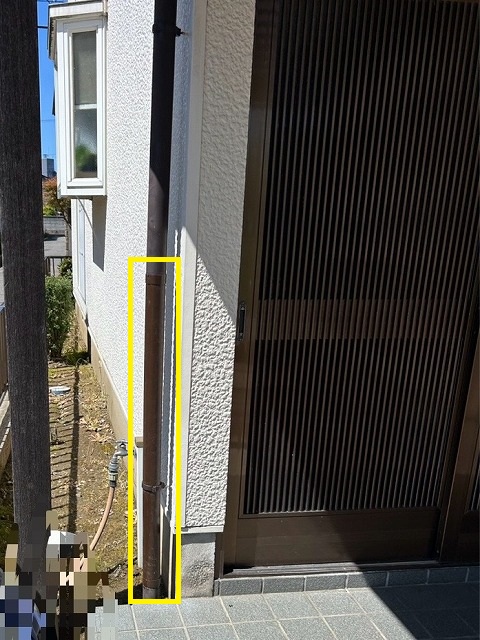 雪害　雨樋破損　施工後