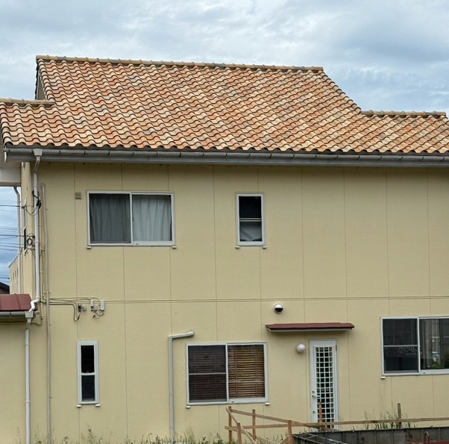 雪止め　ゆきもちくん　設置前