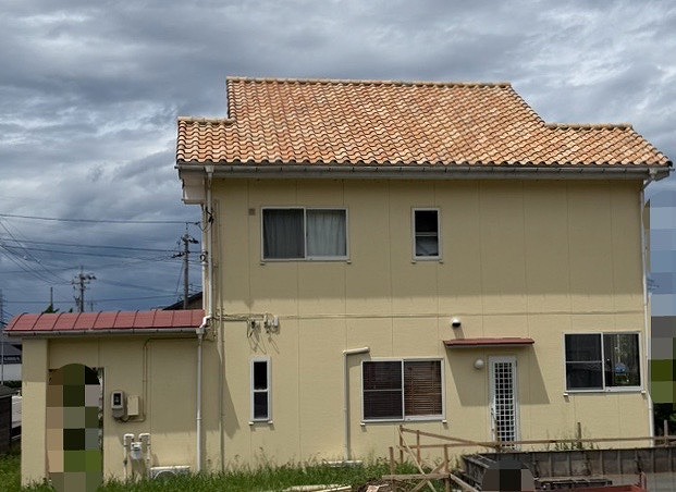 雪止め　設置前