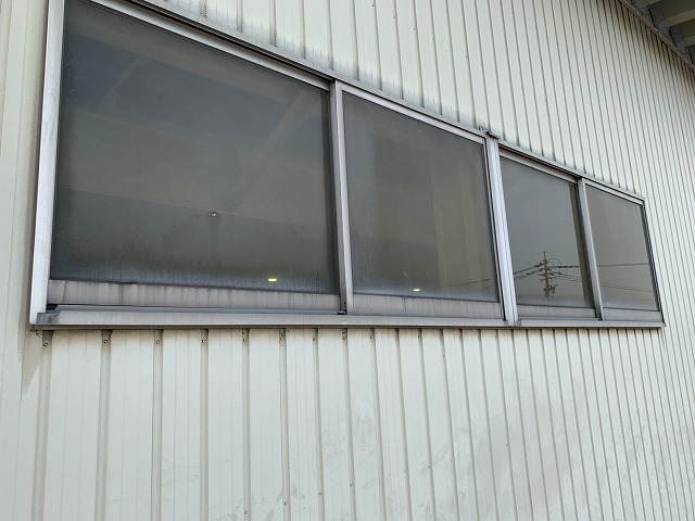 雨漏り　工場　施工前