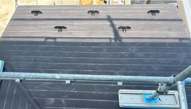 AT葺き　雪止め設置　施工後