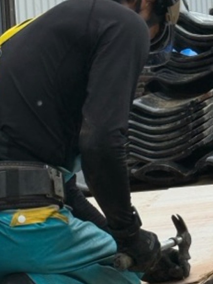 新しい木下地を設置