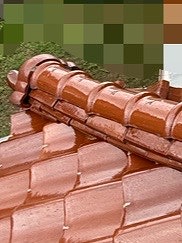 棟瓦　ズレ　施工前