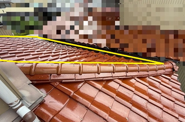 平瓦　ズレ　施工前