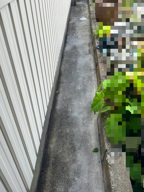 コンクリート　ひび割れ　補修後