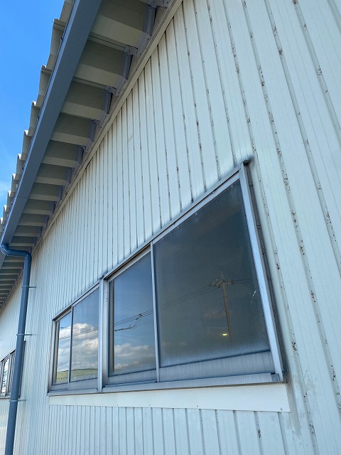 雨漏り　工場　施工後