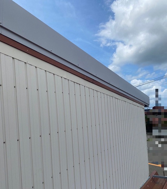 雨漏り　工場　施工後