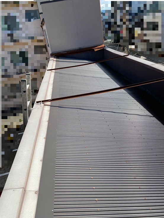 屋根張り替え工事施工完了