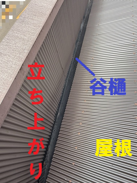 立ち上がり部分