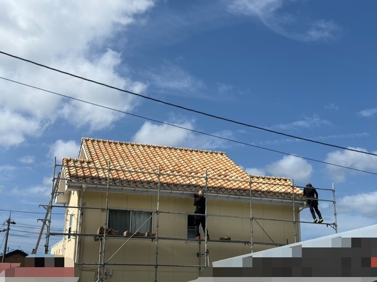 ゆきもちくん設置中