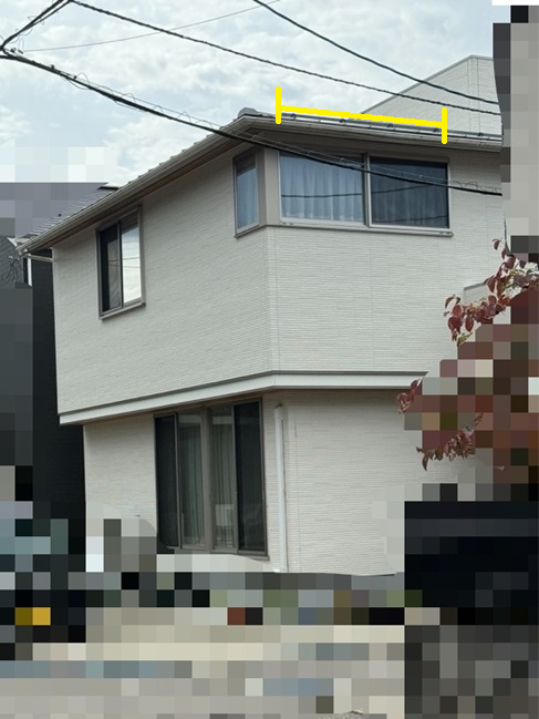 雪止めアングルの位置を一部ずらす