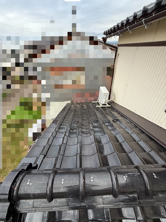 葺き直し工事施工完了