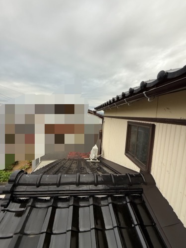 葺き直し工事施工完了