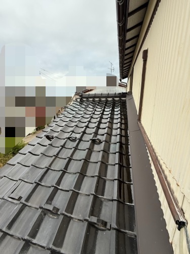 葺き直し工事施工完了