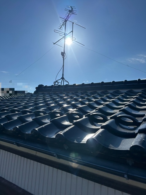 大屋根葺き直し工事