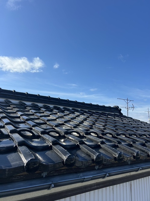 大屋根葺き直し工事
