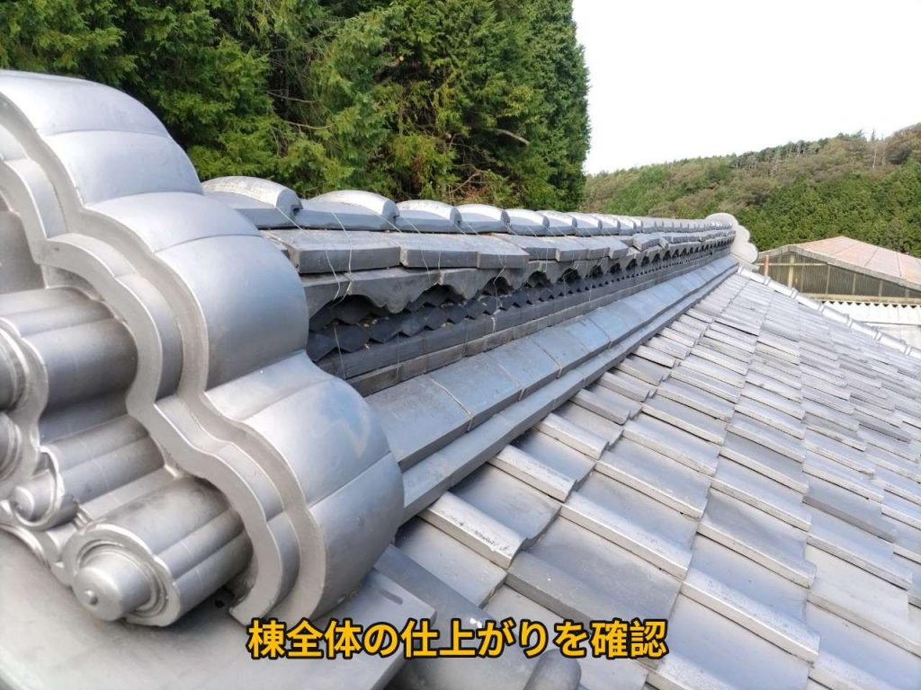 棟全体の完成確認