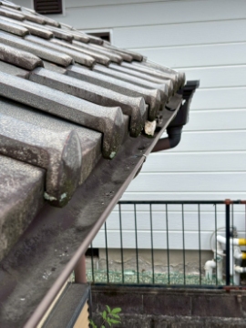 多治見市星ケ台　雨樋