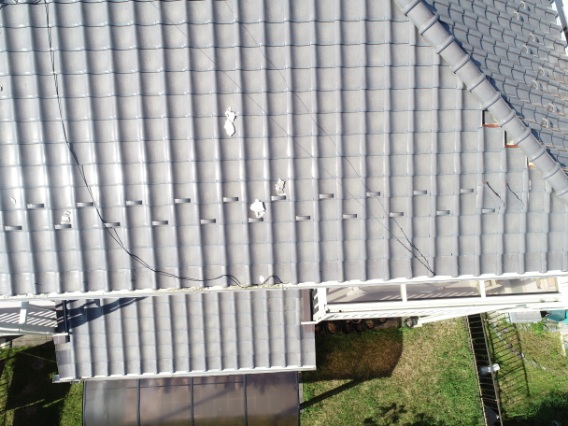 多治見市赤坂町　漆喰剥がれ