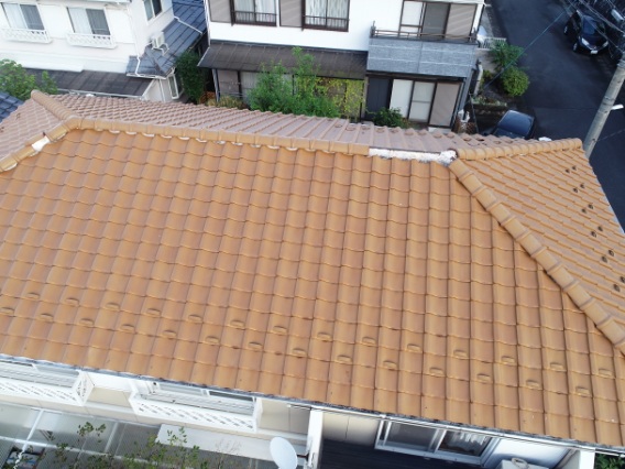 多治見市西坂町　棟がなくなってる写真