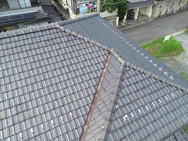 多治見市　屋根の劣化