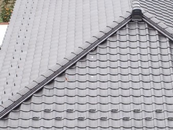 瓦の割れの写真