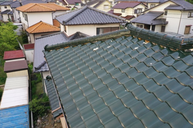 多治見市　漆喰剥がれ