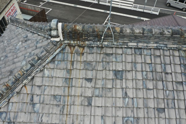 瀬戸市品野町　棟のずれ