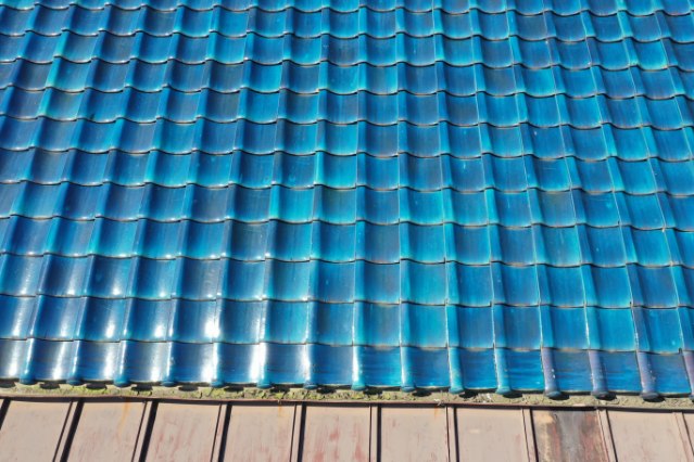 瀬戸市新田町　瓦のズレ