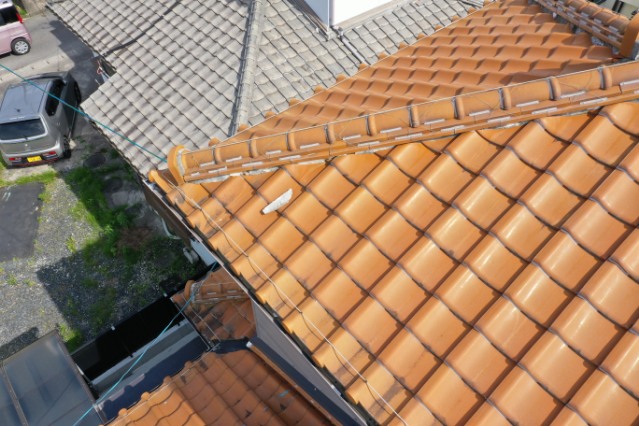 瀬戸市品野町　漆喰剥がれ