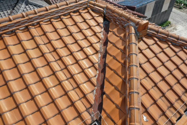 瀬戸市品野町　谷板金　錆