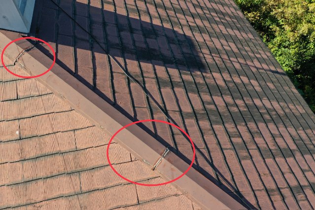 多治見市　棟の劣化