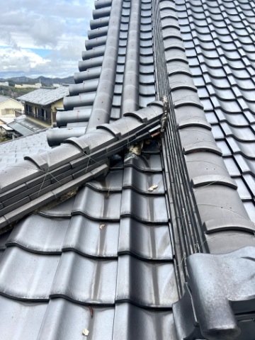 春日井市　棟のずれ