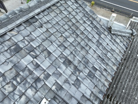 可児郡　瓦のずれ