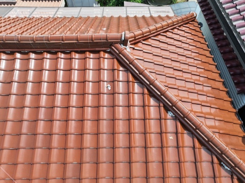 多治見市　漆喰はがれ