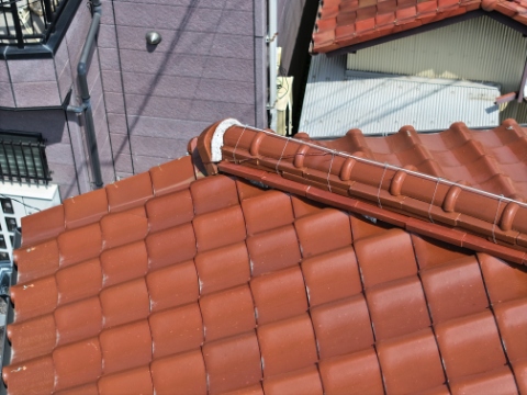 多治見市　棟のずれ